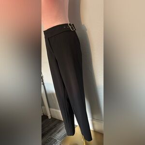 Anne‎ Klein Black Dress Pants Straight Leg